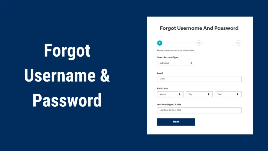 Reset Password & Recover Username